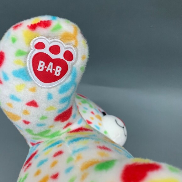 Build a Bear Workshop BABW 20th Birthday Bear Plush 17 3/4" Tall - Picture 8 of 11